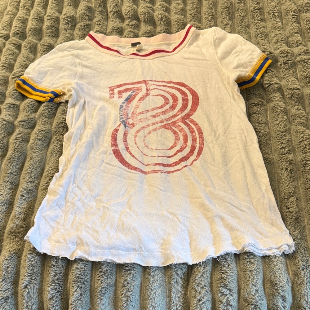 Free People Baseball Tee